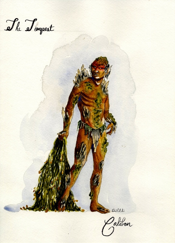 the tempest caliban costume